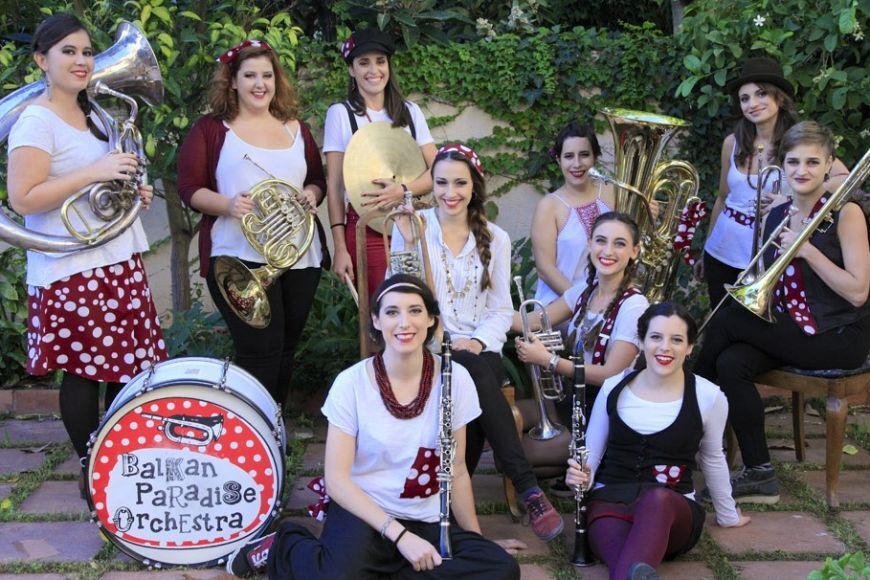 Balkan Paradise Orchestra, presentat pel Concurs Sons de la Mediterrània / Grup Enderrock