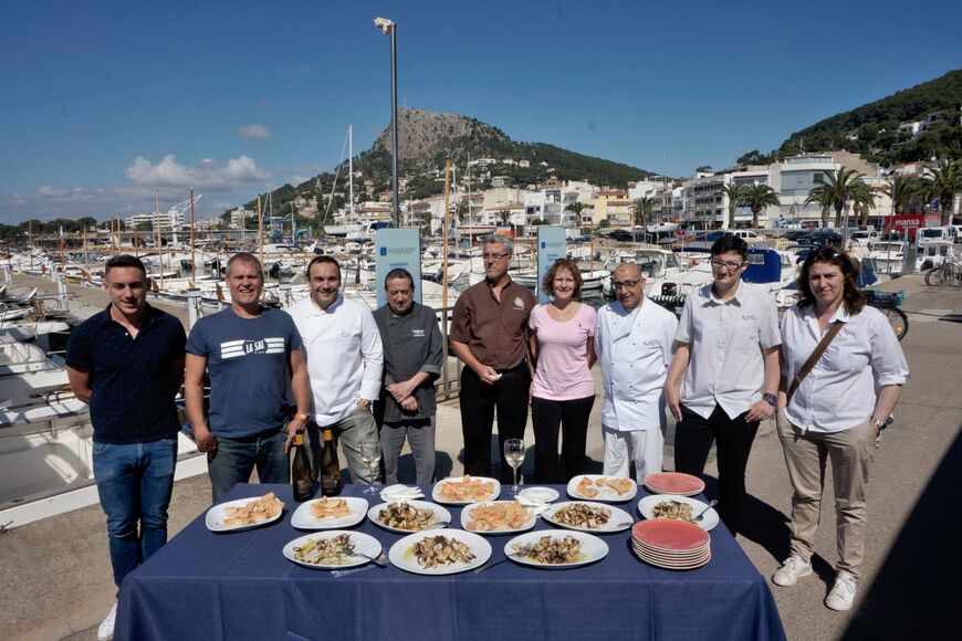 Presentació de les Jornades Gastronòmiques Tastets de Mar, Clova i Sèpia 2018, al Club Nàutic l'Estartit